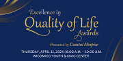 Apr. 11 • Coastal Hospice Excellence in Quality of Life Awards