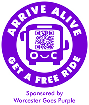 Worcester Goes Purple Seeks OC Bars/Restaurants to Participate in New Initiative "Arrive Alive - Get A Free Ride" 