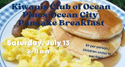 July 13 • Kiwanis Club Summer Pancake Breakfast