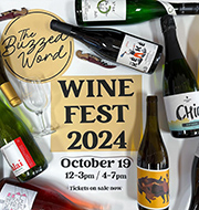 Oct. 19 • The Buzzed Word's 3rd Annual Wine Fest