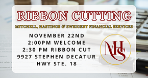 Nov. 22 • Mitchell, Hastings & Sweigert Financial Services