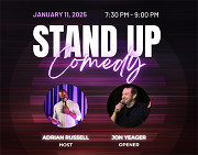 Jan. 11 • Comedy Night at Oaked at the Globe 