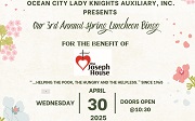 Apr. 30 • Ocean City Lady Knights Auxiliary Hosts 3rd Annual Charity Bingo Luncheon