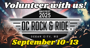 Sept. 10-13 • Register as a Volunteer with the OC Chamber for OC Rock & Ride Bikefest
