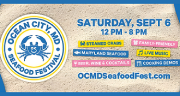 Sept. 6 • OC Seafood Festival