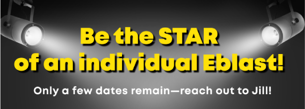 be the star of an individual eblast!  Email Jill@oceancity.org