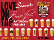 Feb. 21 • Love on Tap Craft Beer Fest