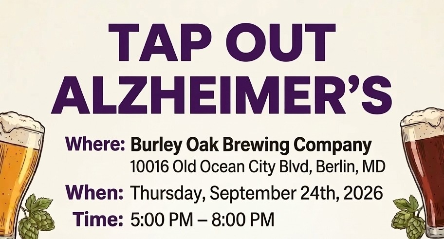 Sept. 24 • Tap Out Alzheimer's Event