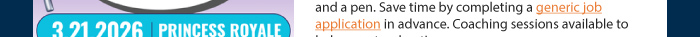 Mar. 21• 2026 Ocean City Chamber of Commerce Job Fair