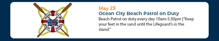 May 23 • Ocean City Beach Patrol on Duty