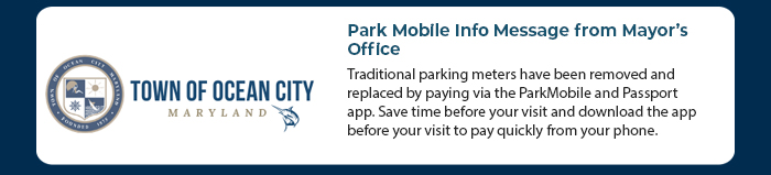 Park Mobile Info Message from Mayor’s Office
