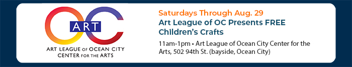 Saturdays Through Aug. 29 • Art League of OC Presents FREE Children’s Crafts