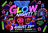 Aug. 19 • Glow Night at Trimper Rides