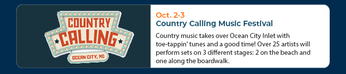 Oct. 2-3 • Country Calling Music Festival