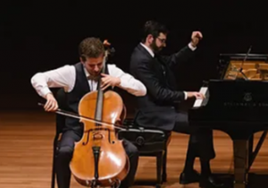Coastal Concerts presents Wild Card Concert Canellakis-Brown Duo Cello and Piano