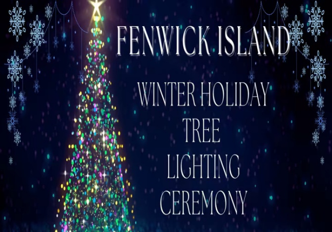 Fenwick Island Winter Holiday Tree Lighting Ceremony