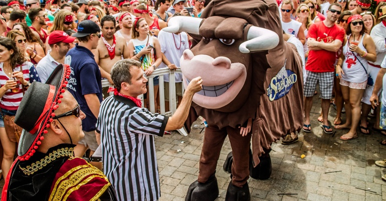 28th Annual Running of the Bull!